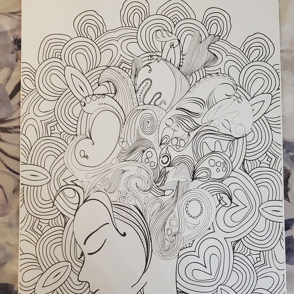 Large Coloring Pad - Picture 2 of 4